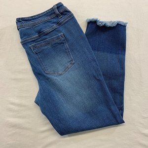 Love & Legend Raw Hem Jeans Women's Size 12